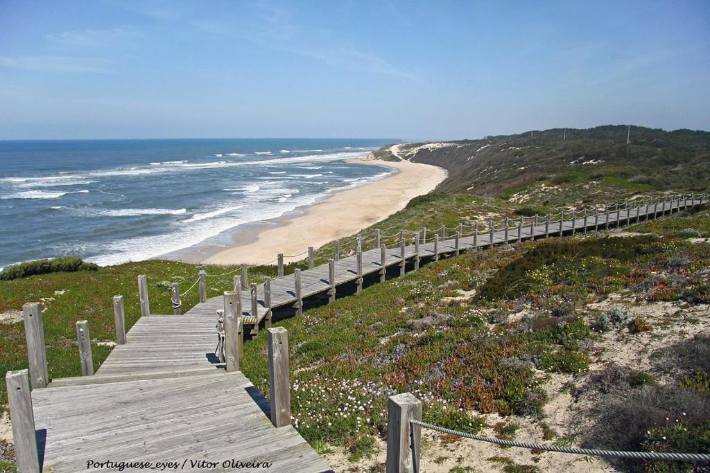 Casa Da Praia Das Paredes-Nazare Senhora da Vitoria Buitenkant foto